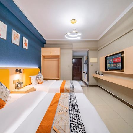 Pazhou Angda International Aparthotel Canton Fair Branch Экстерьер фото