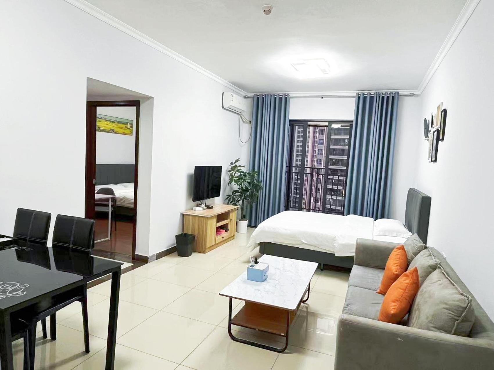 Pazhou Angda International Aparthotel Canton Fair Branch Экстерьер фото