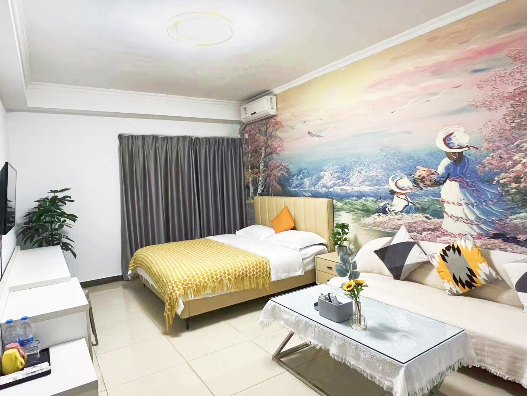 Pazhou Angda International Aparthotel Canton Fair Branch Экстерьер фото