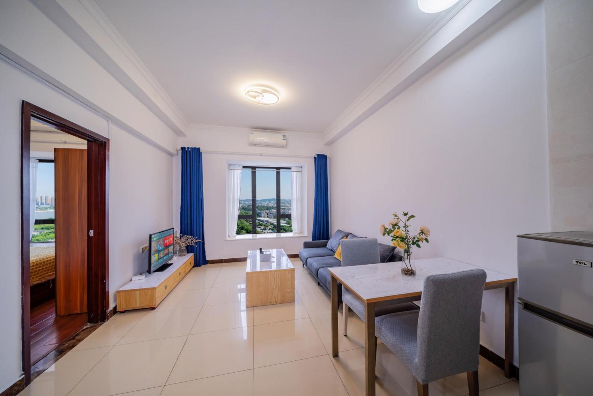 Pazhou Angda International Aparthotel Canton Fair Branch Экстерьер фото