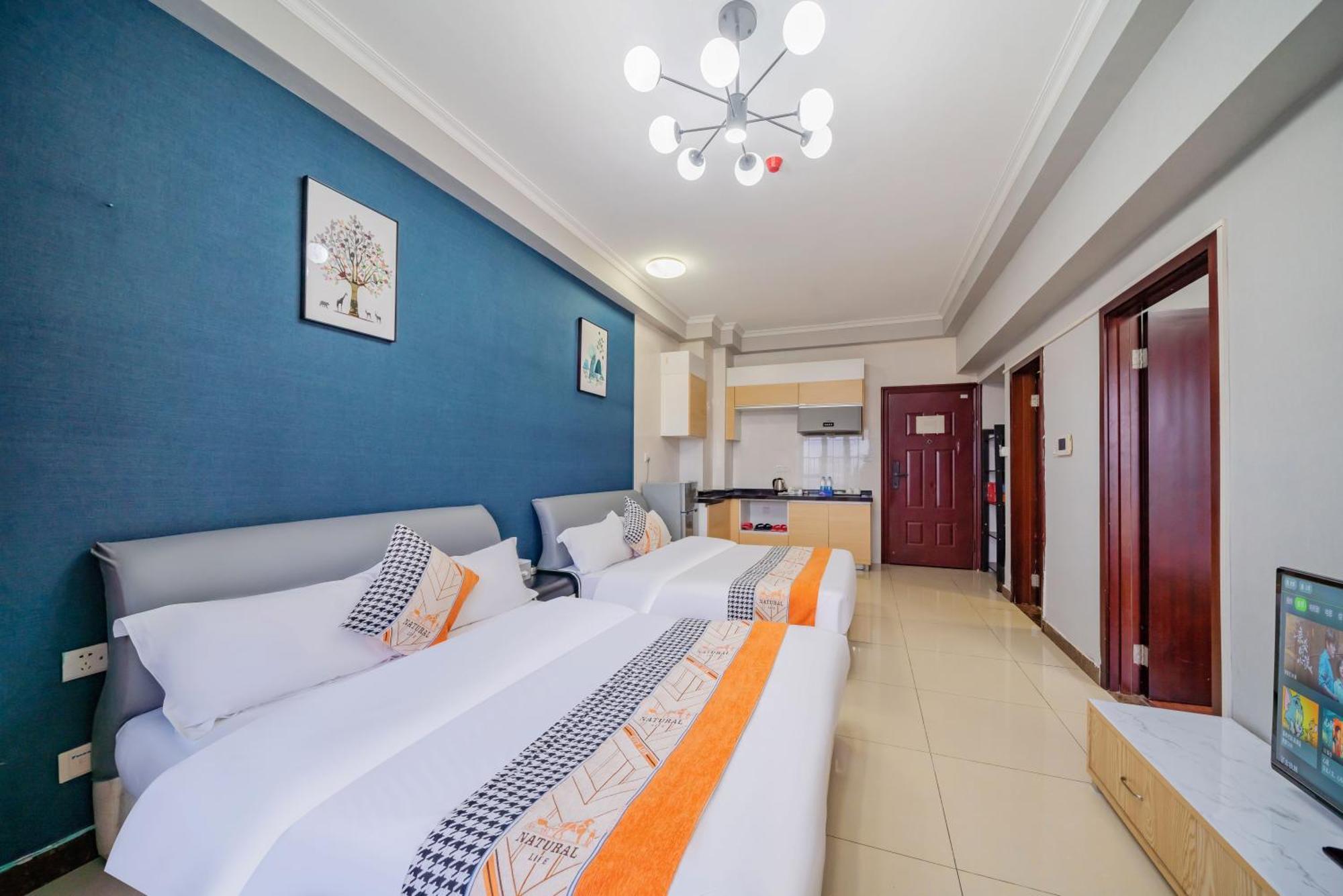 Pazhou Angda International Aparthotel Canton Fair Branch Экстерьер фото