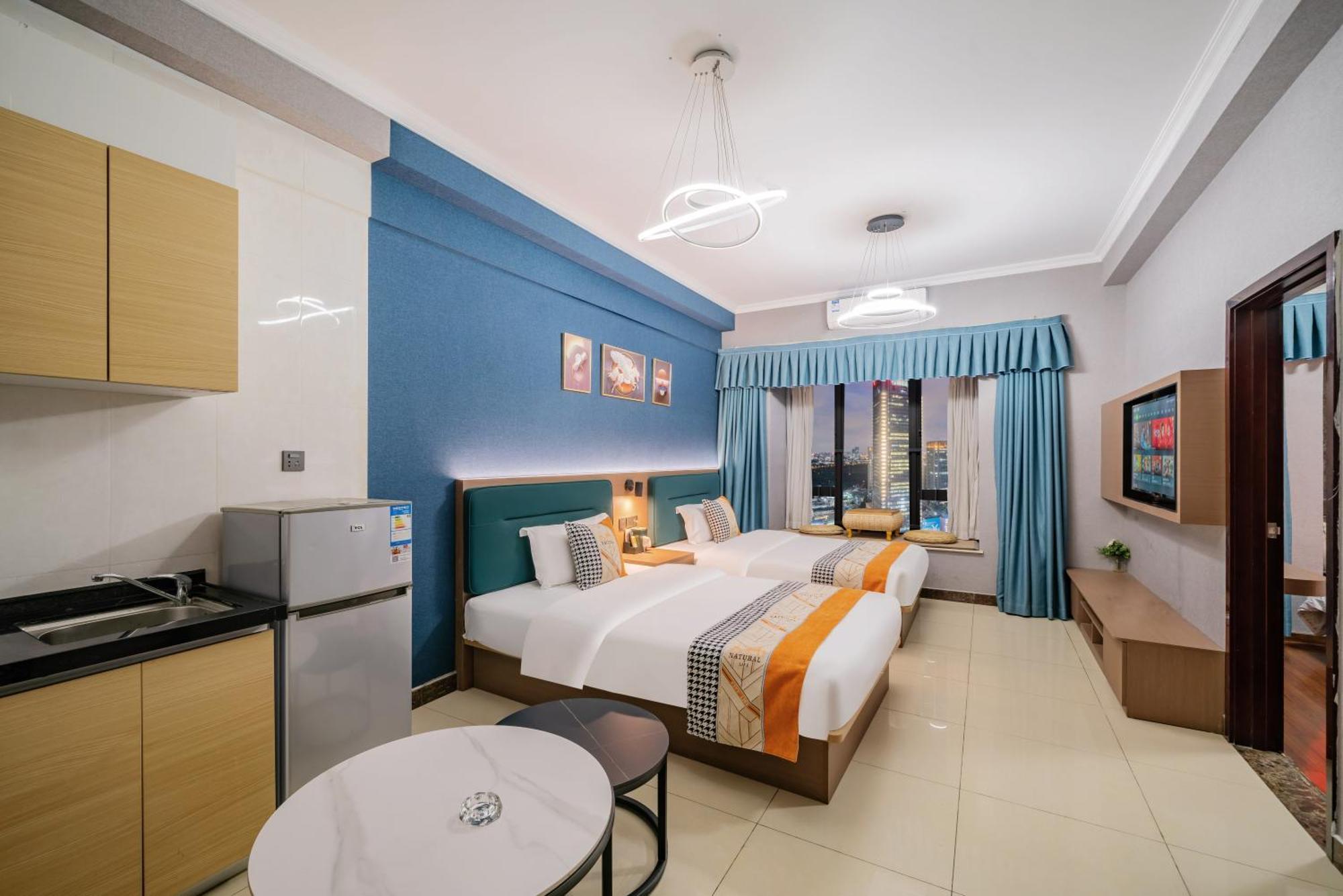 Pazhou Angda International Aparthotel Canton Fair Branch Экстерьер фото