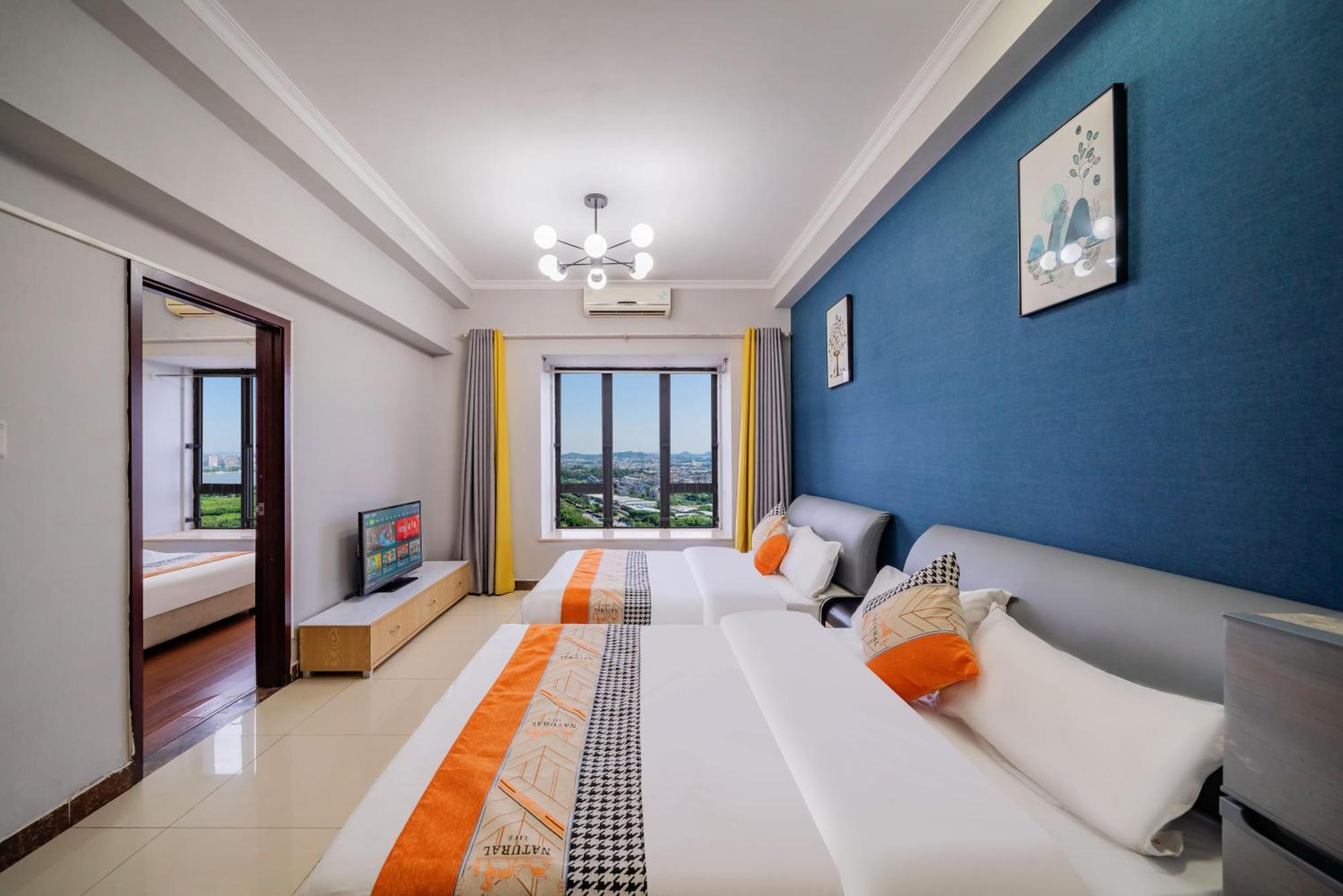 Pazhou Angda International Aparthotel Canton Fair Branch Экстерьер фото