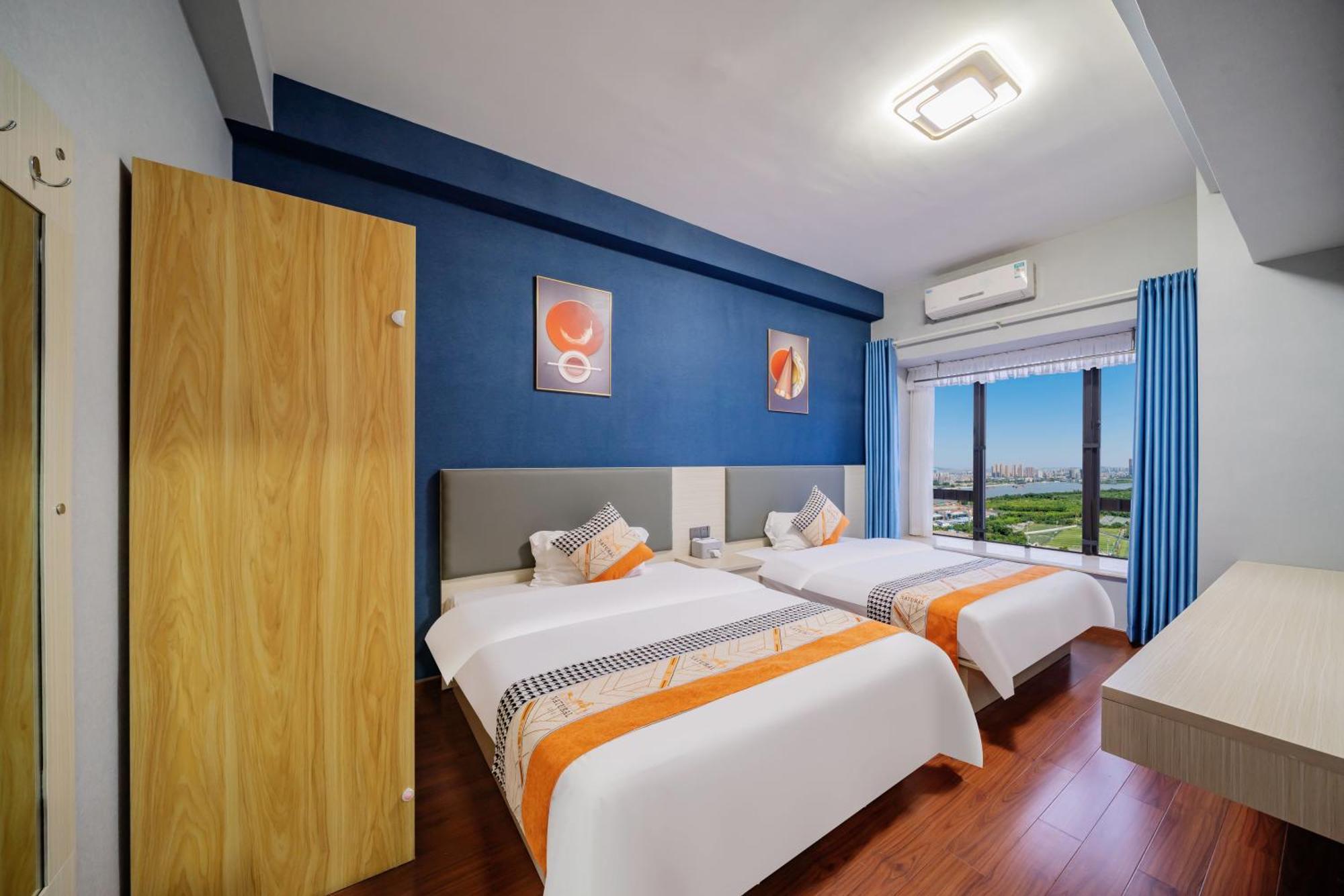 Pazhou Angda International Aparthotel Canton Fair Branch Экстерьер фото