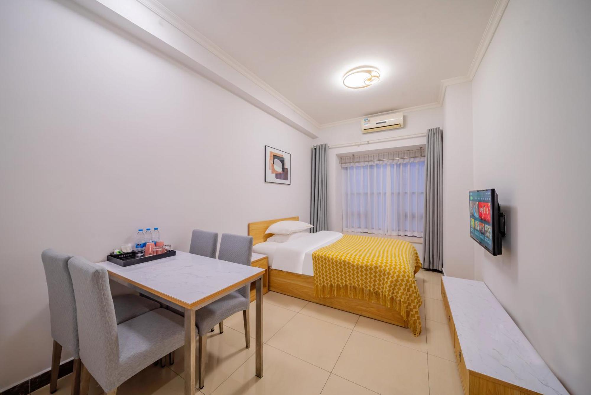 Pazhou Angda International Aparthotel Canton Fair Branch Экстерьер фото