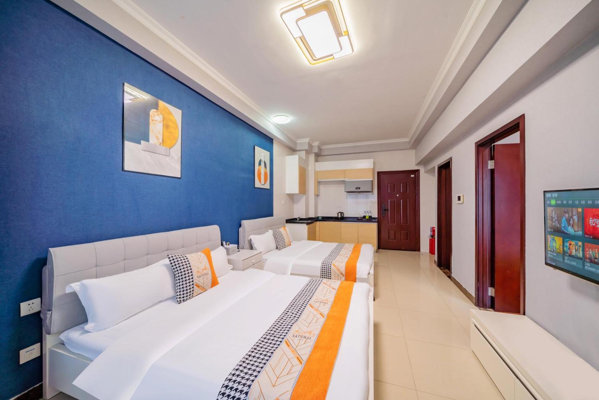 Pazhou Angda International Aparthotel Canton Fair Branch Экстерьер фото