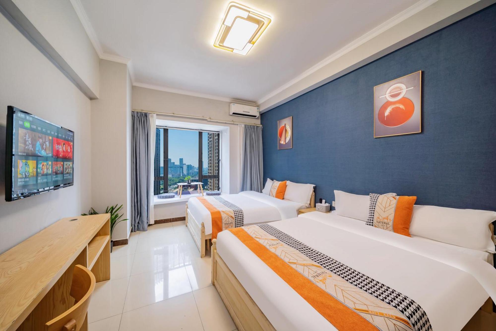 Pazhou Angda International Aparthotel Canton Fair Branch Экстерьер фото