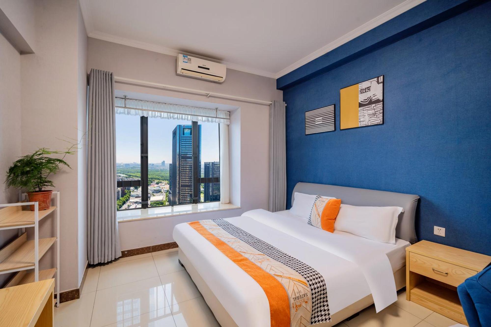 Pazhou Angda International Aparthotel Canton Fair Branch Экстерьер фото