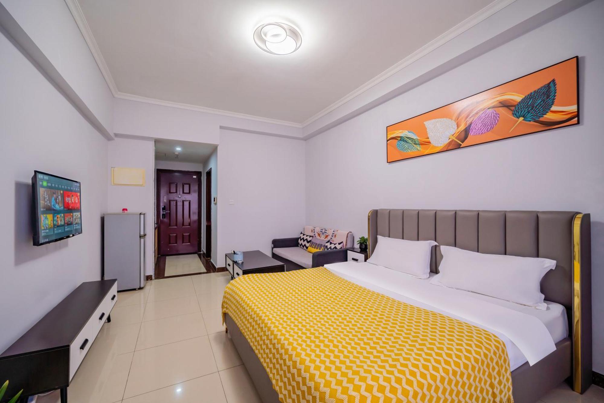 Pazhou Angda International Aparthotel Canton Fair Branch Экстерьер фото
