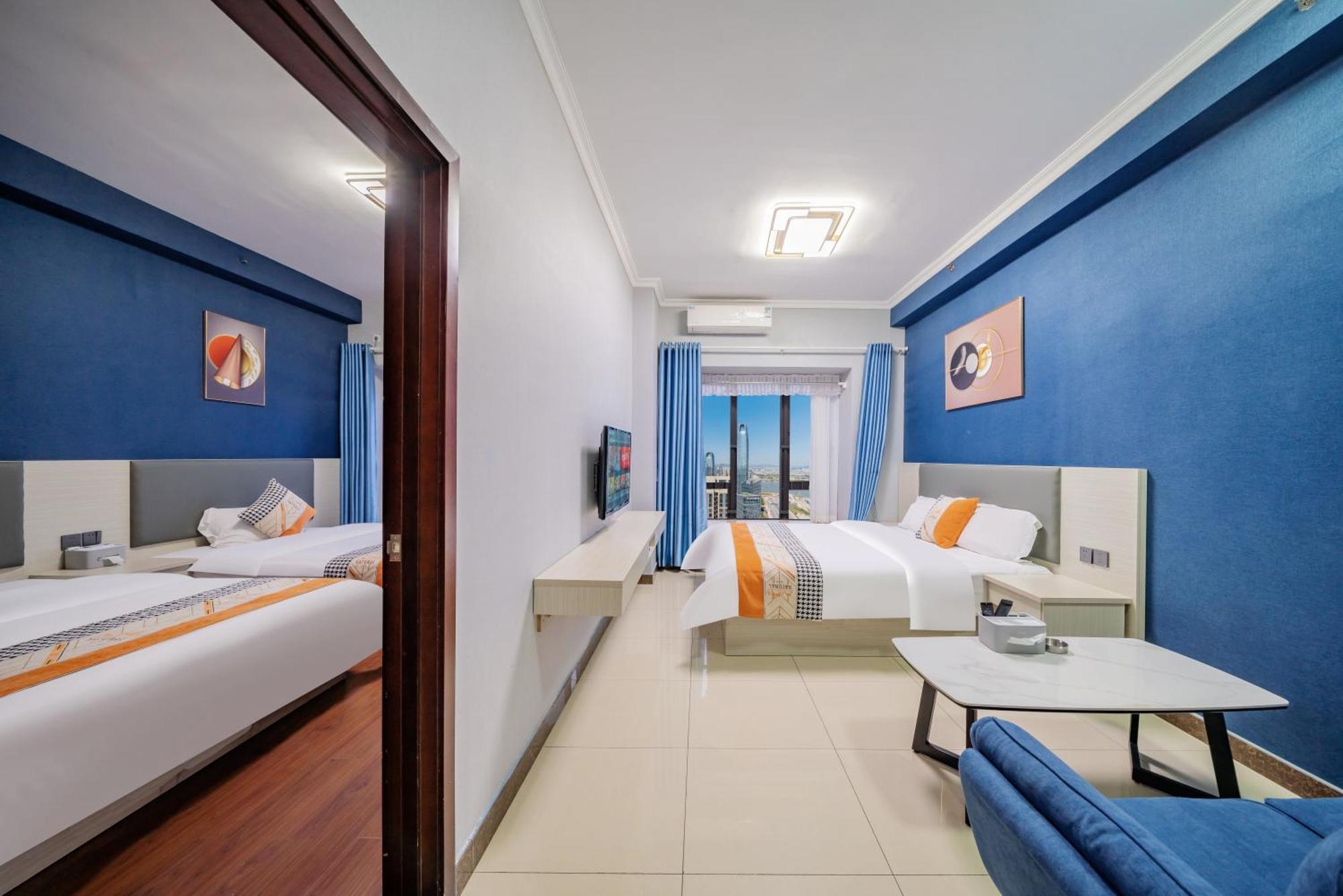 Pazhou Angda International Aparthotel Canton Fair Branch Экстерьер фото