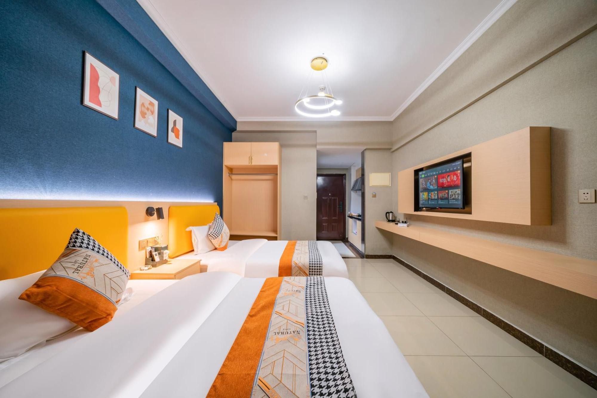 Pazhou Angda International Aparthotel Canton Fair Branch Экстерьер фото