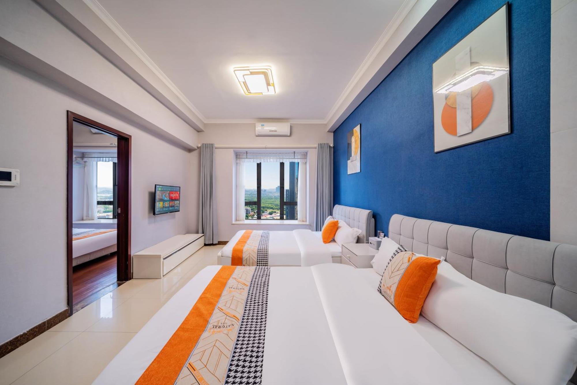 Pazhou Angda International Aparthotel Canton Fair Branch Экстерьер фото