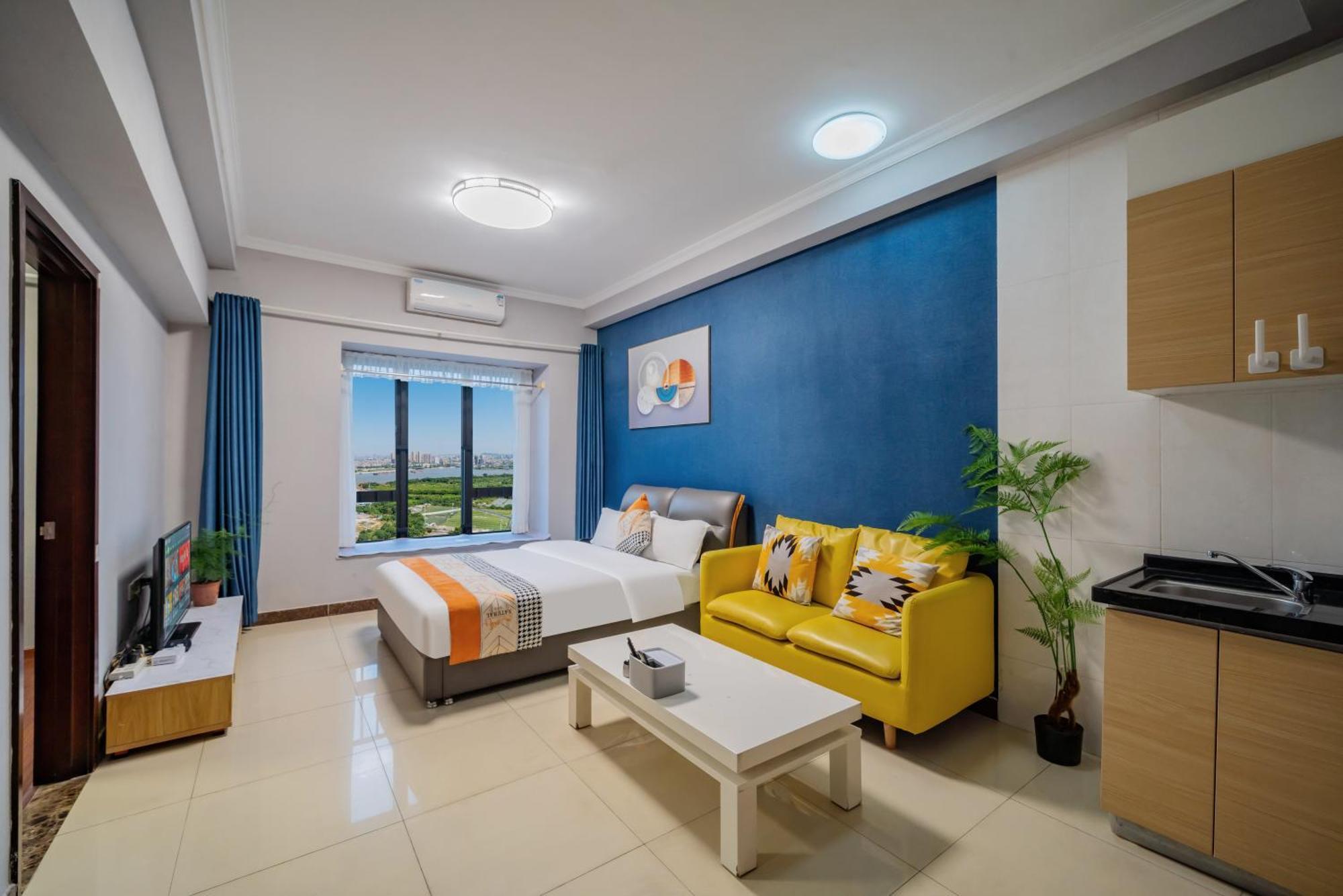 Pazhou Angda International Aparthotel Canton Fair Branch Экстерьер фото