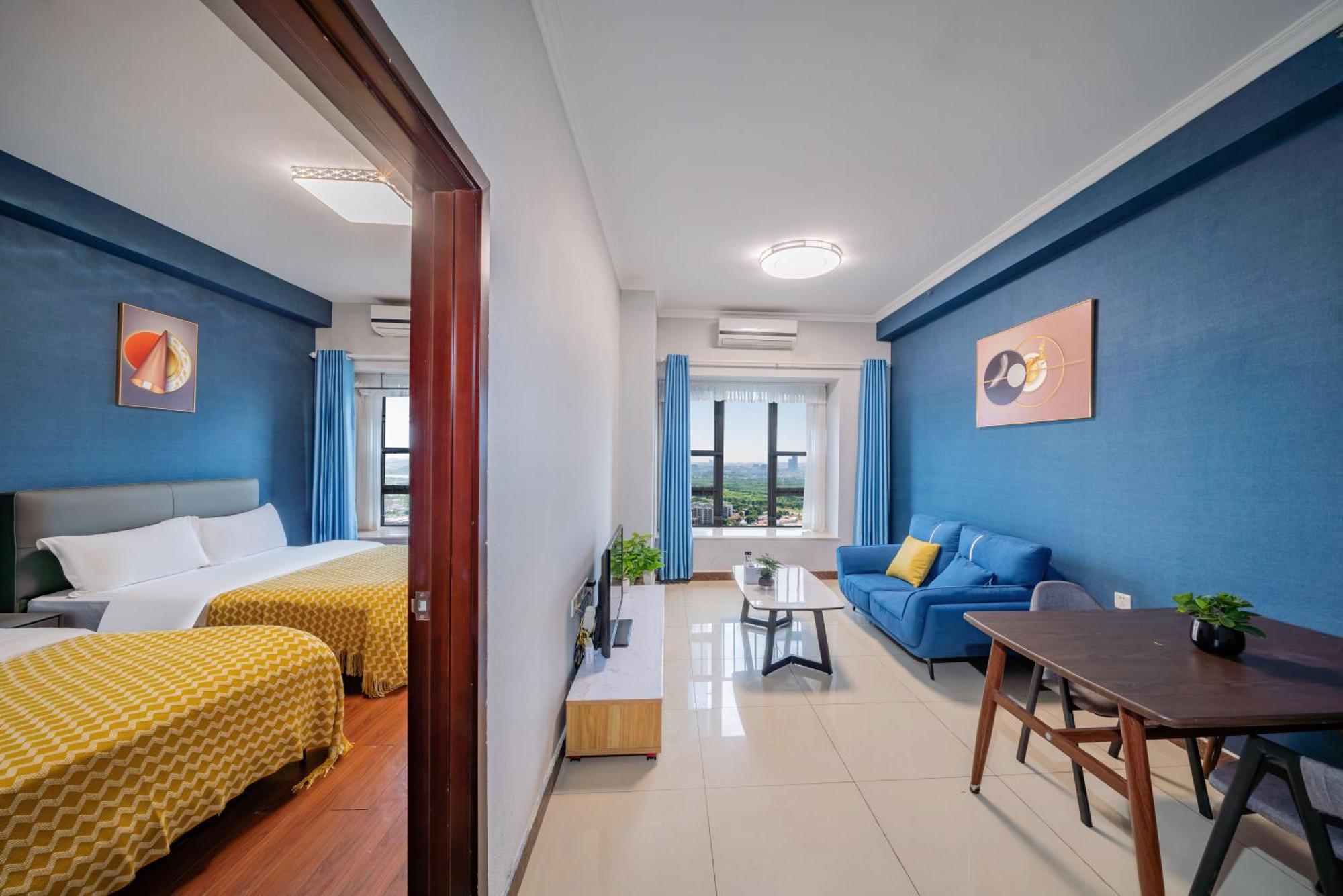 Pazhou Angda International Aparthotel Canton Fair Branch Экстерьер фото
