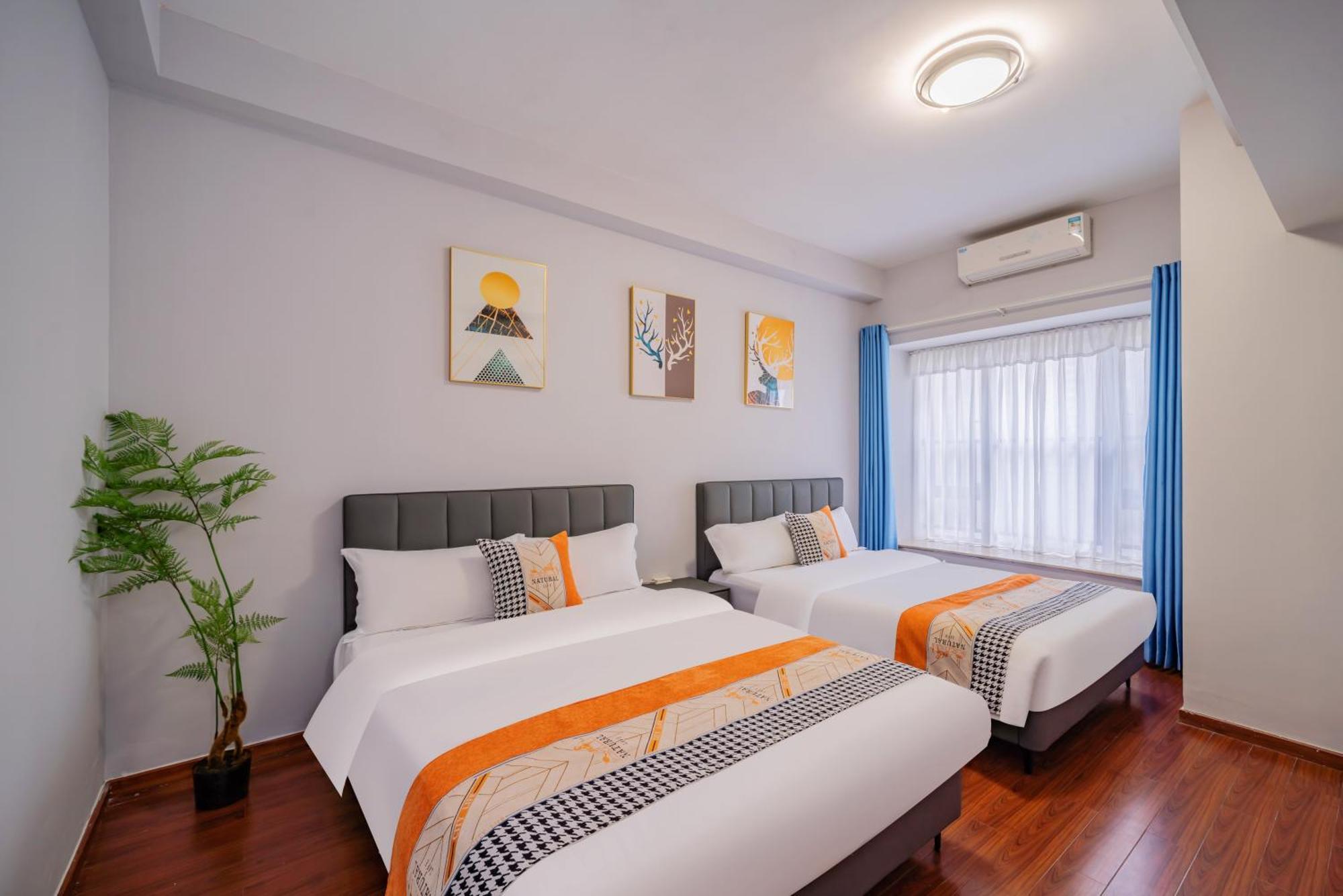 Pazhou Angda International Aparthotel Canton Fair Branch Экстерьер фото