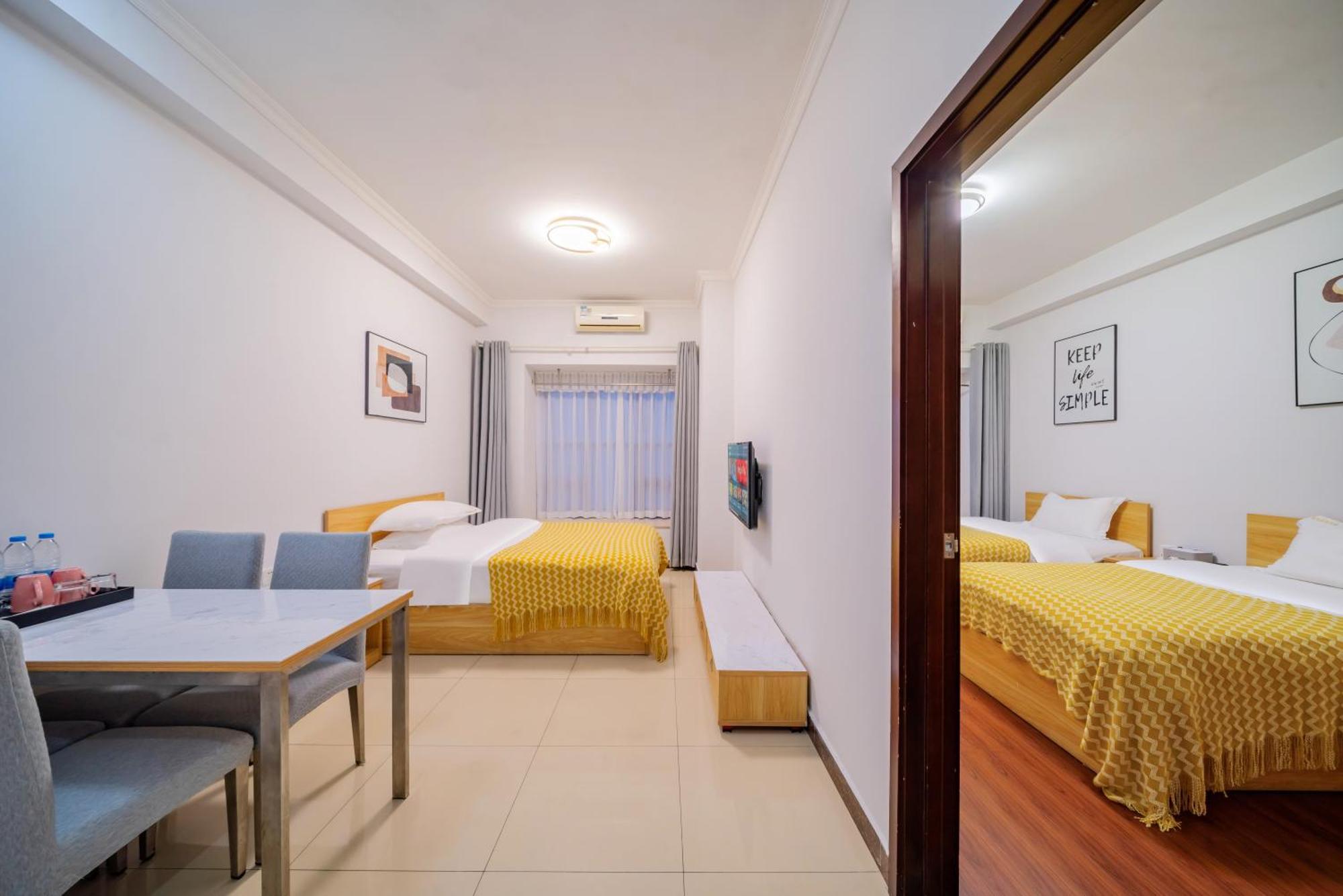 Pazhou Angda International Aparthotel Canton Fair Branch Экстерьер фото