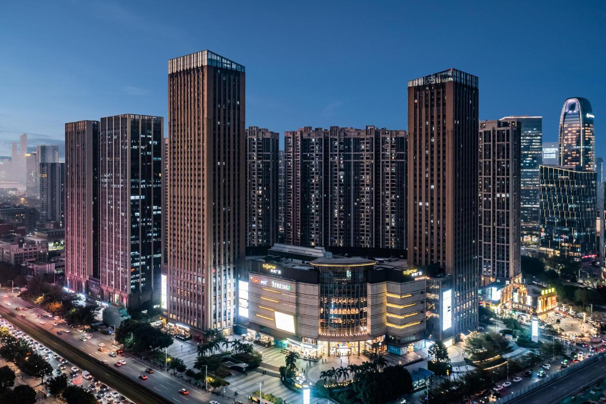Pazhou Angda International Aparthotel Canton Fair Branch Экстерьер фото