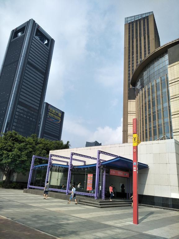 Pazhou Angda International Aparthotel Canton Fair Branch Экстерьер фото